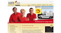 Desktop Screenshot of elektrobau.it